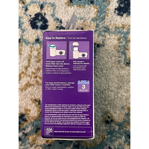 PUR Faucet Mount Replacement Filter 2-in-1 White (RF33751) lead removal - Picture 2 of 6